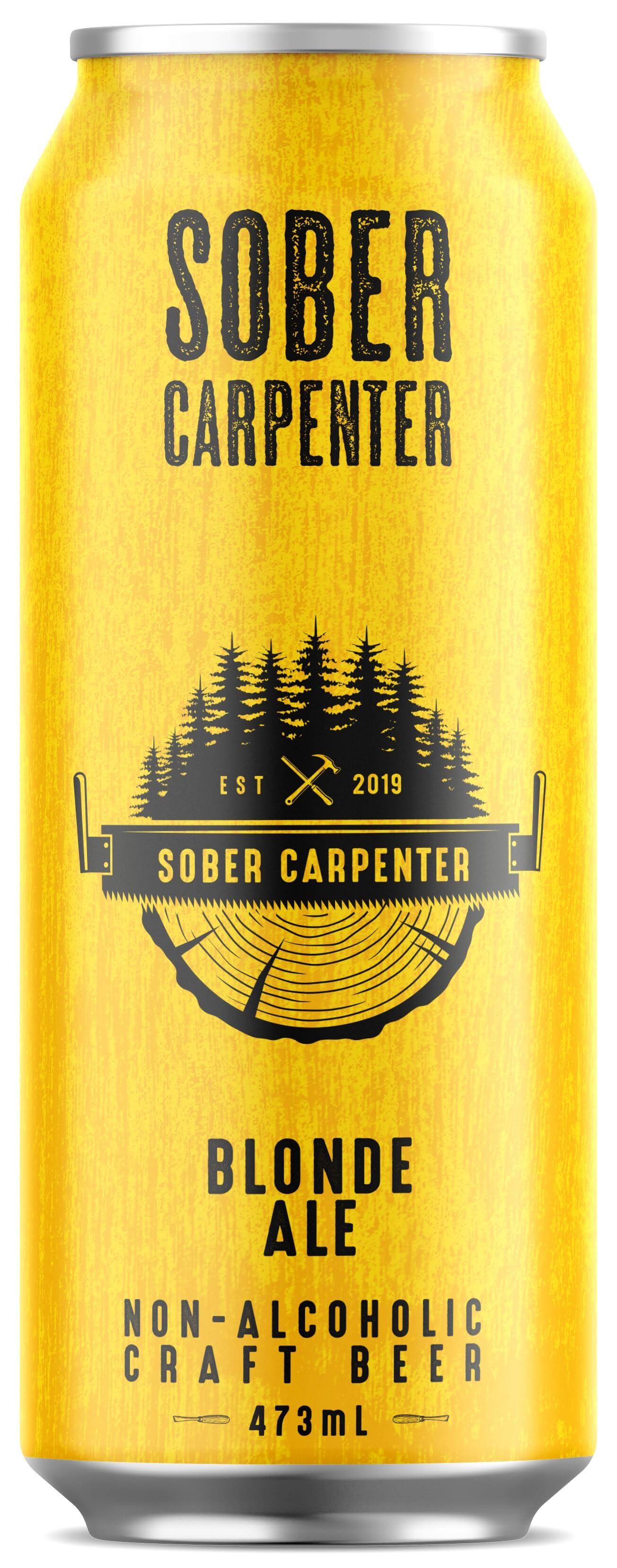 Sober Carpenter Non-Alcoholic Beer Blonde Ale 473mL