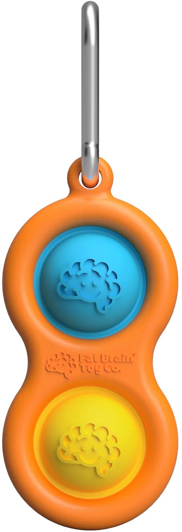 Fat Brain Toys - Simpl DIMPL - Colourful Orange