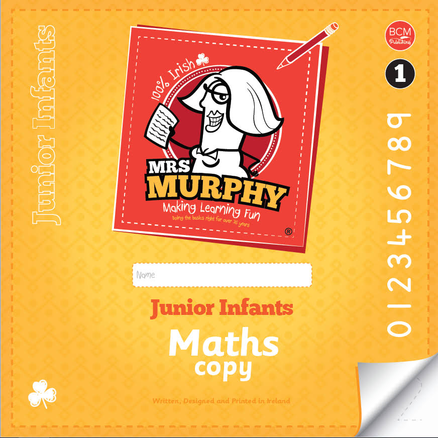 Edco Mrs Murphy's Maths Copies Junior Infants