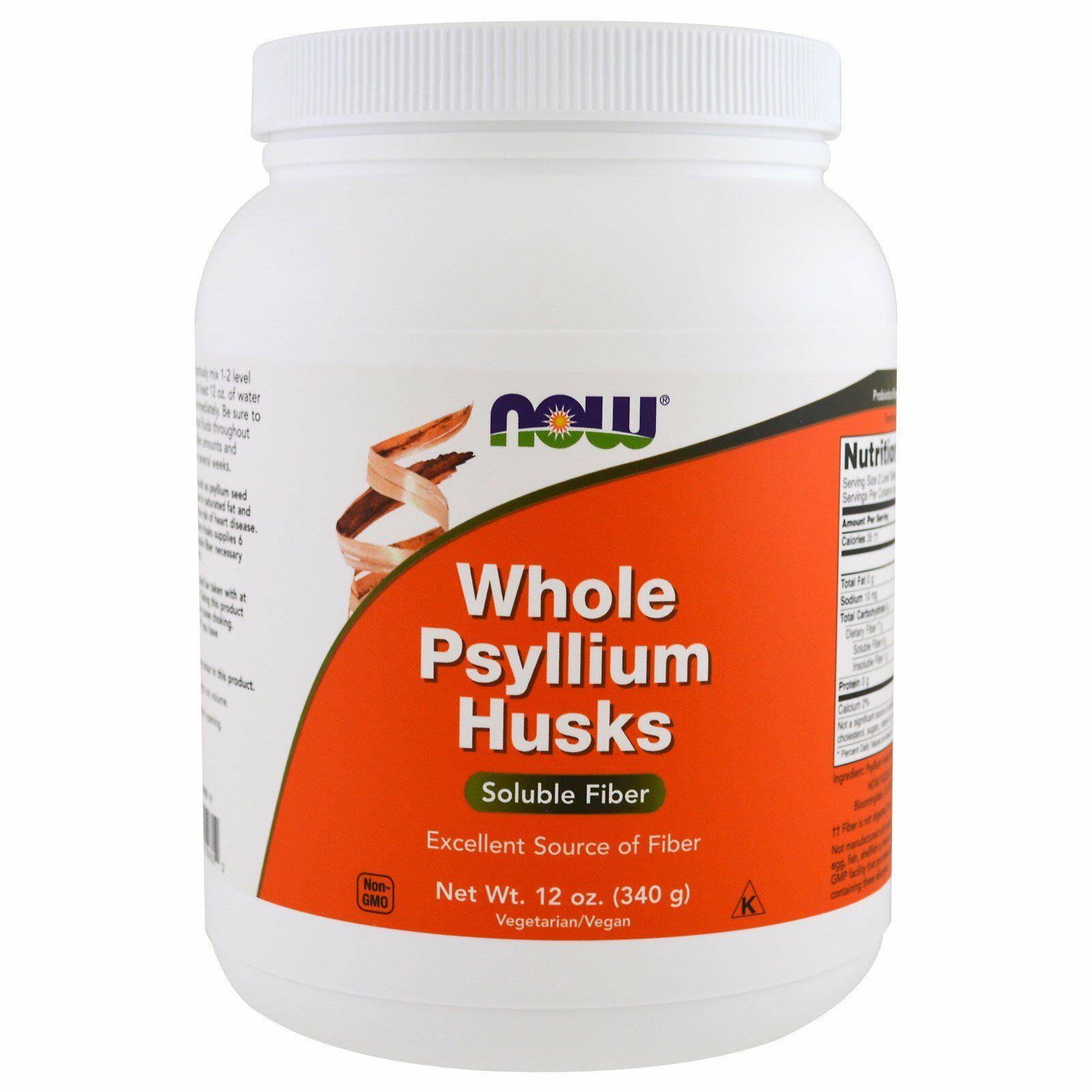 Now Foods Organic Psyllium Husk - 12oz