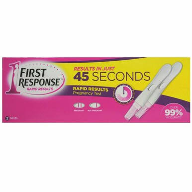 First Response Rapid Result Pregnancy Test X2