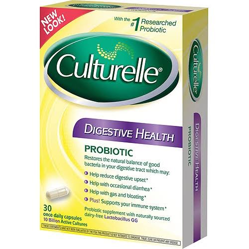 Culturelle Digestive Health Probiotic - 30 Capsules
