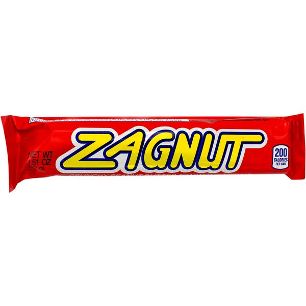 Zagnut Crunchy Peanut Butter Coconut Bar 42g
