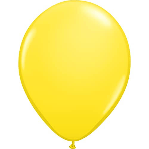 Qualatex Round Balloons - 11", Yellow, Pack of 100