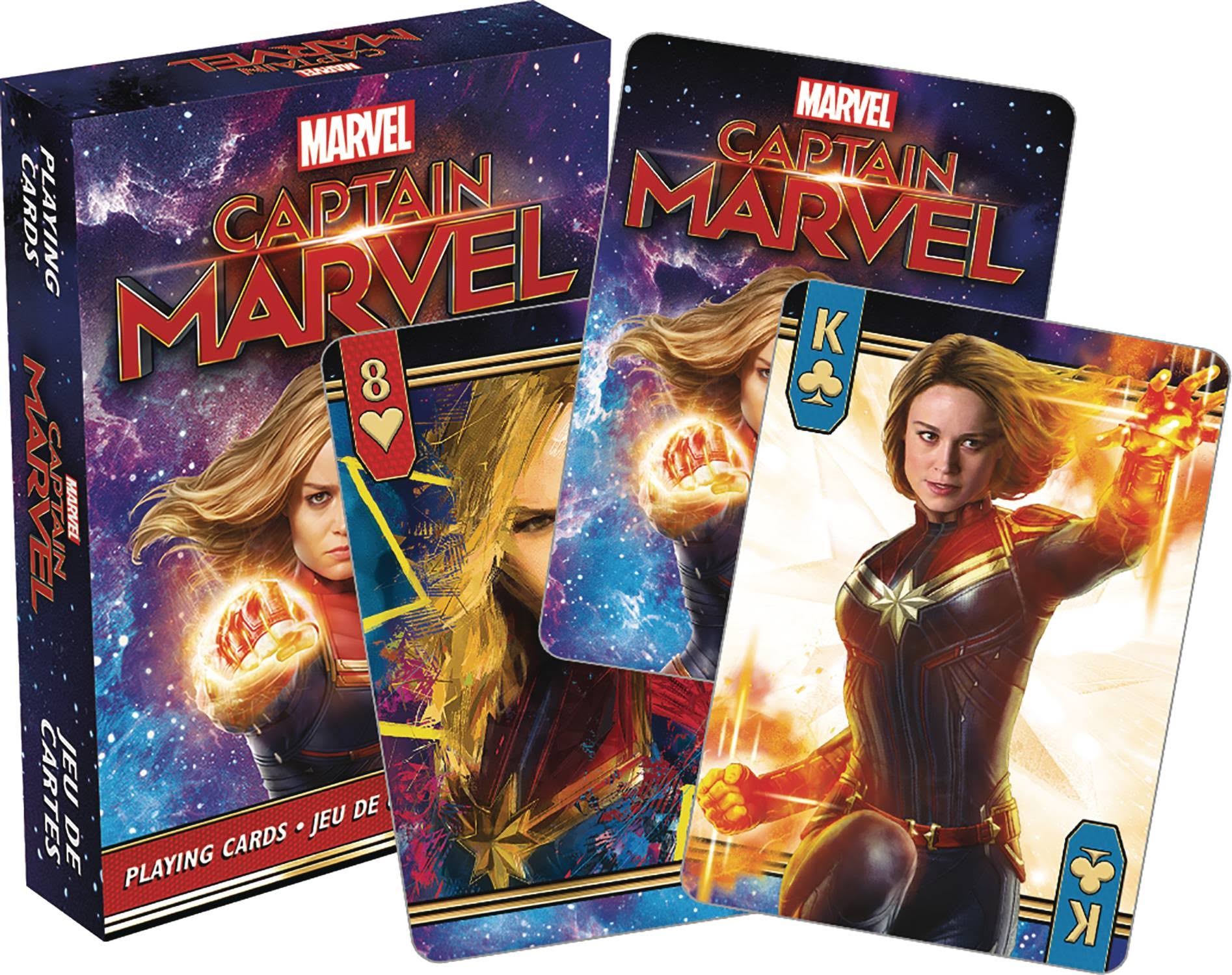 Captain Marvel Movie Playing Deck Cards - 52pcs