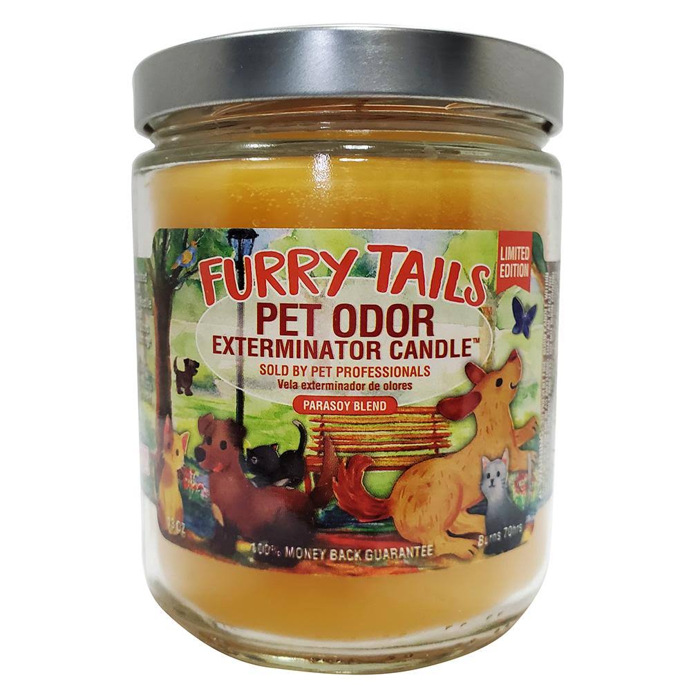 Pet Odor Exterminator Candle, Furry Tails, 13oz