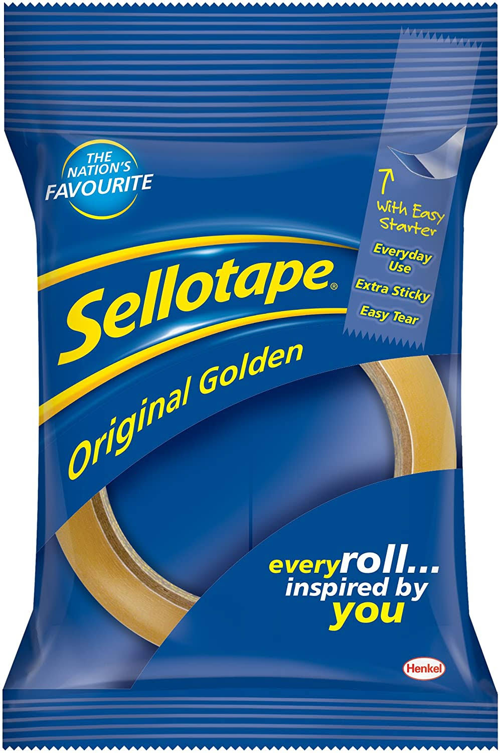 Sellotape Clear Sticky Tape - X-Large Core