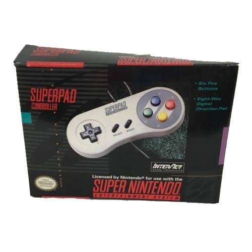 Super Nintendo Super Pad Turbo Controller