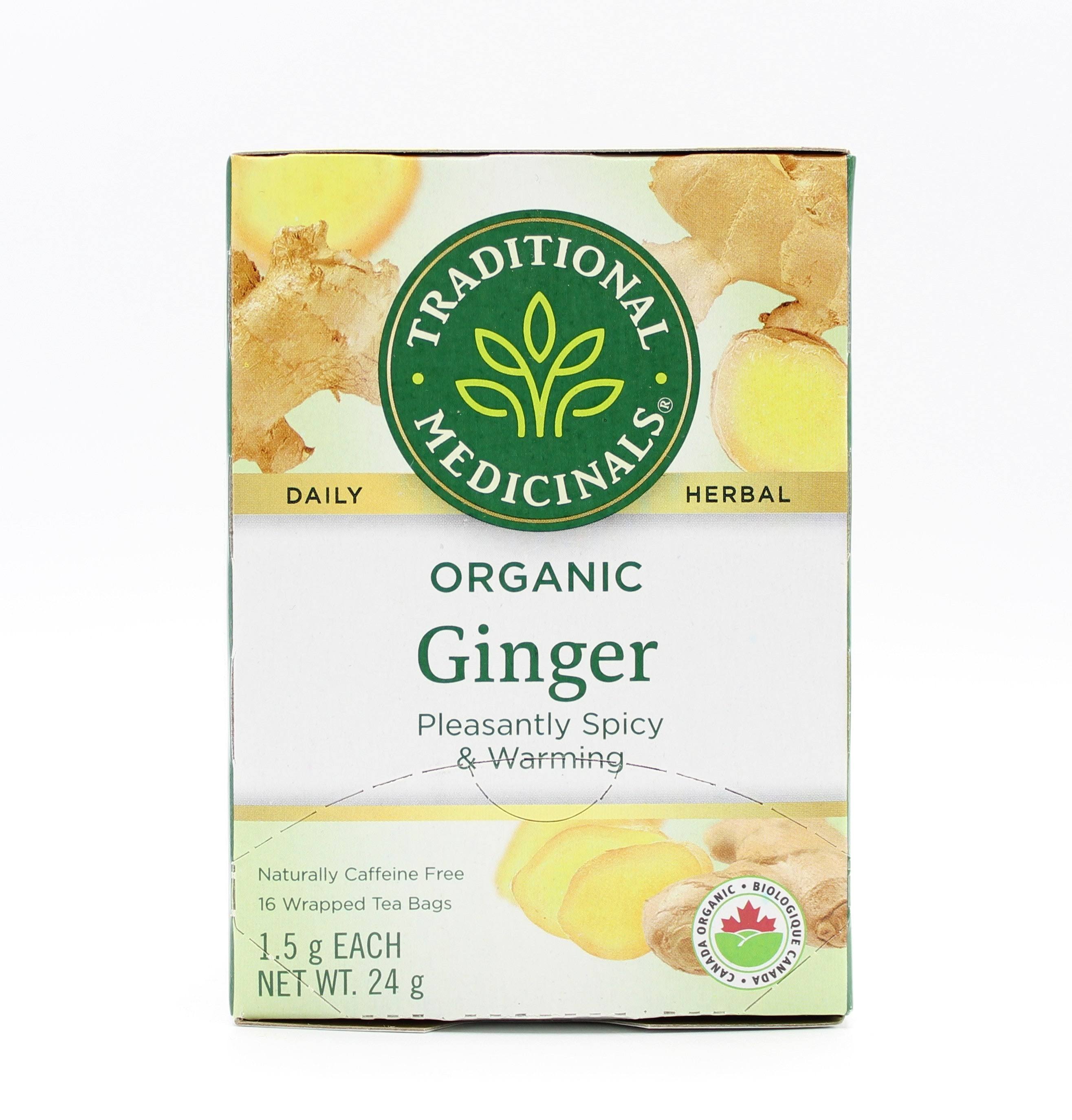 Traditional Medicinals Organic Ginger Tea (16 Tea Bags)