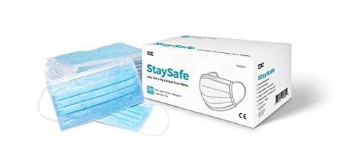 StaySafe EDC 3-Ply Earloop Masks