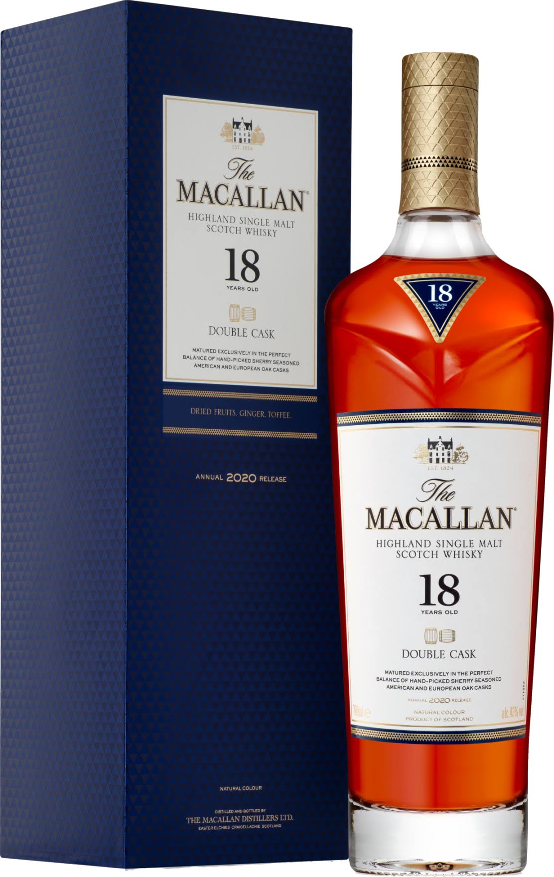 The Macallan Scotch Single Malt 18 Year Double Cask 750ml