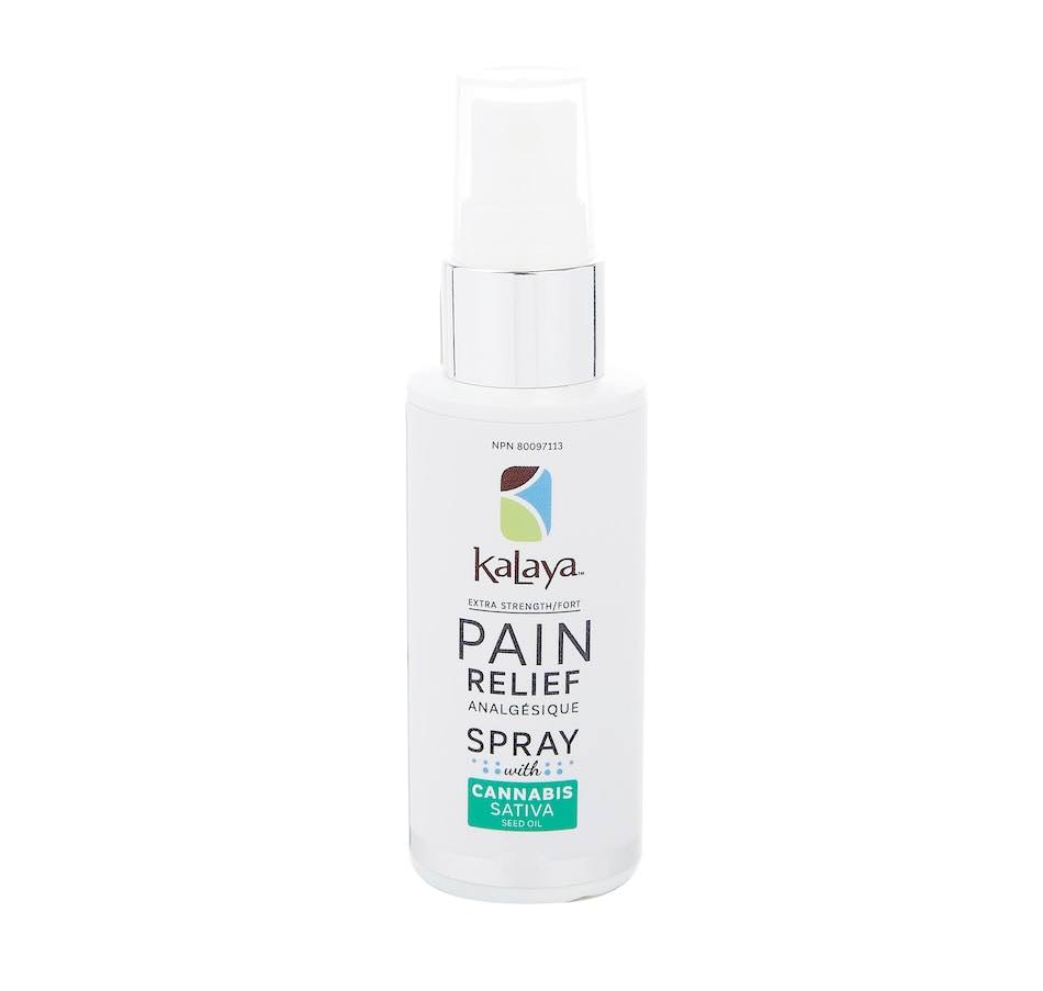 Kalaya Extra Strength Pain Relief Spray with Cannabis Sativa Seed Oil