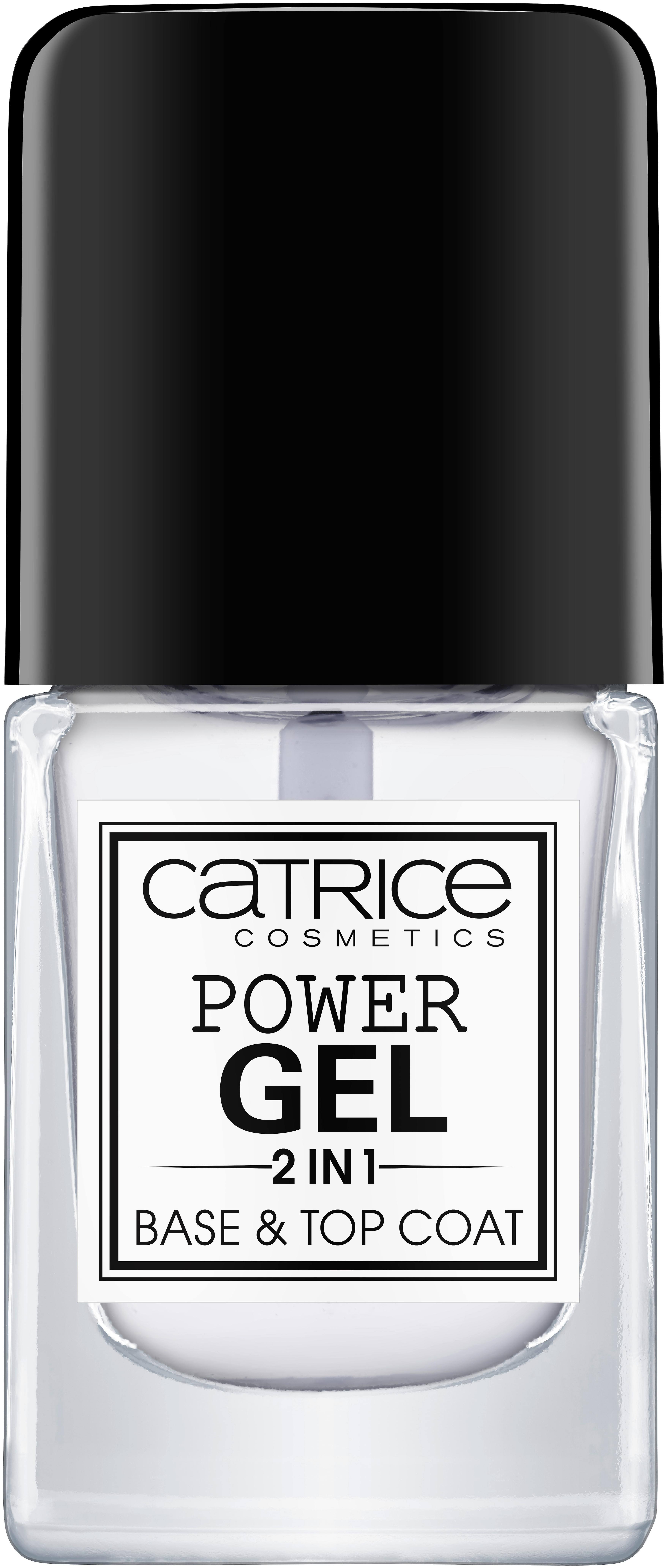 Catrice Power Gel 2 In 1 Base and Top Nail Coat - 10.5ml