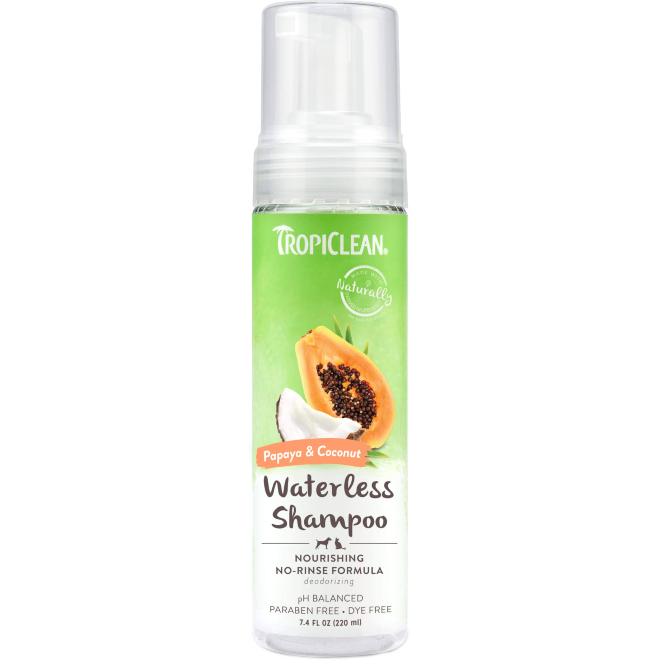Tropiclean Papaya Waterless Shampoo