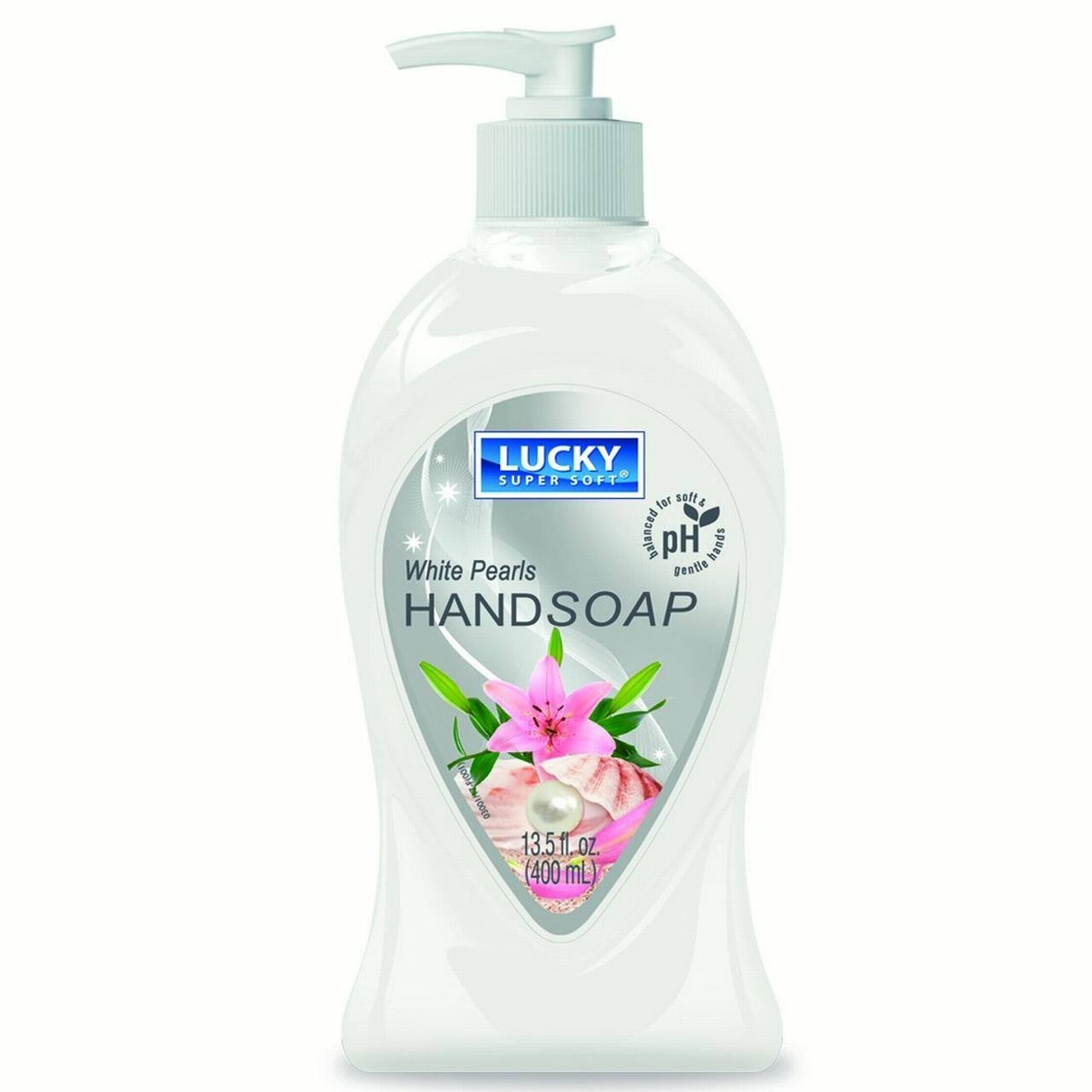 Liquid Hand Soap, White Pearls, 13.5-oz