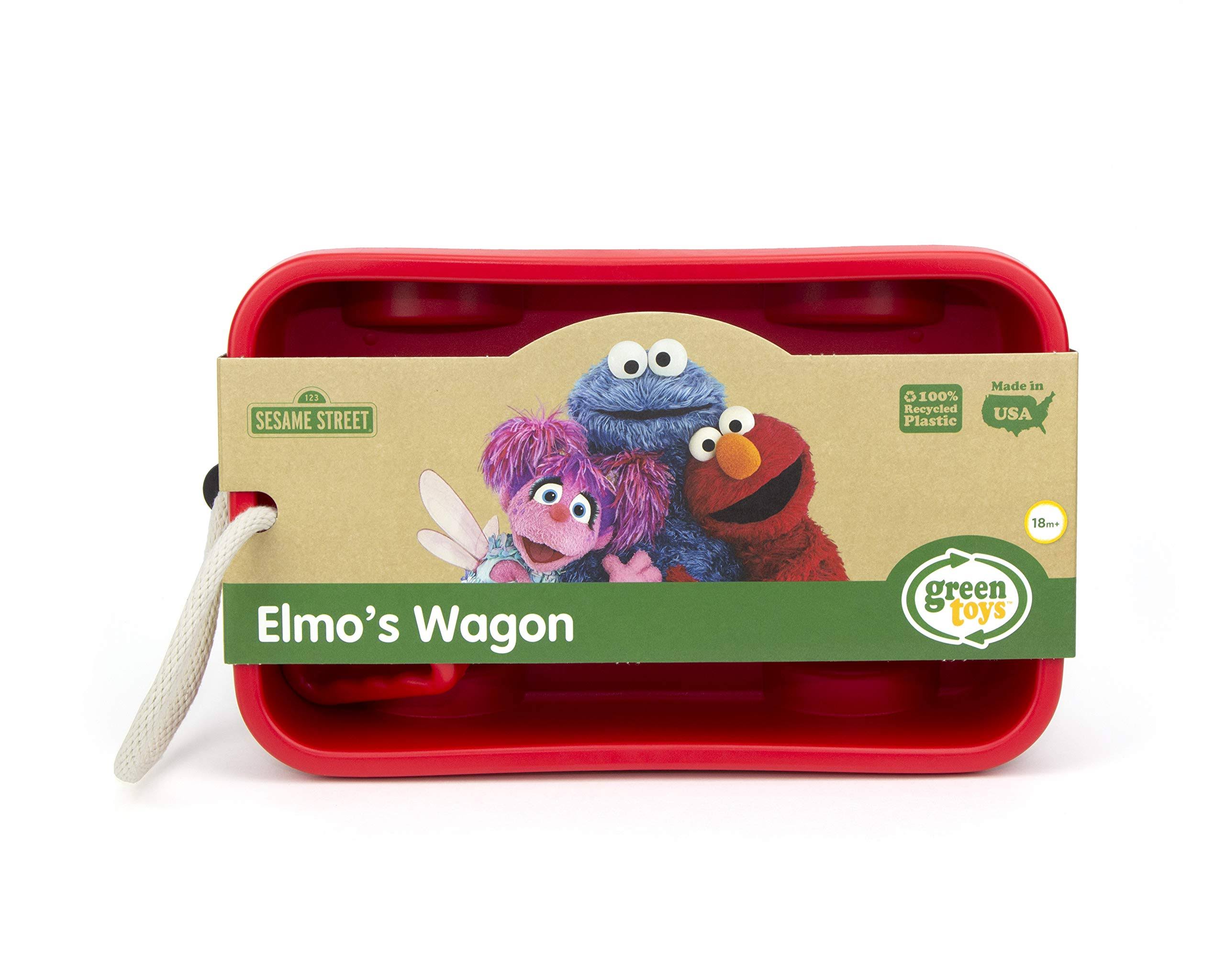 Green Toys Elmo's Wagon