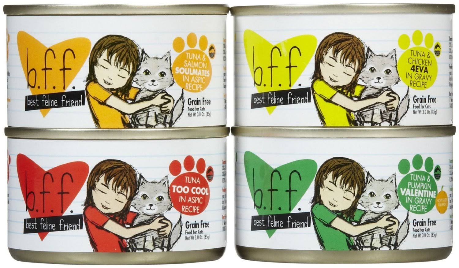 Weruva Best Feline Friend Cat Food Variety Pack - 12 cans, 3 oz each