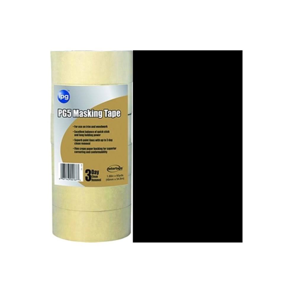 Intertape Premium Grade Paper Masking Tape - Beige, 2" x 60yds