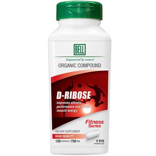 Bell Lifestyle Products D-Ribose 750 mg Dietary Supplement - 100 Capsules