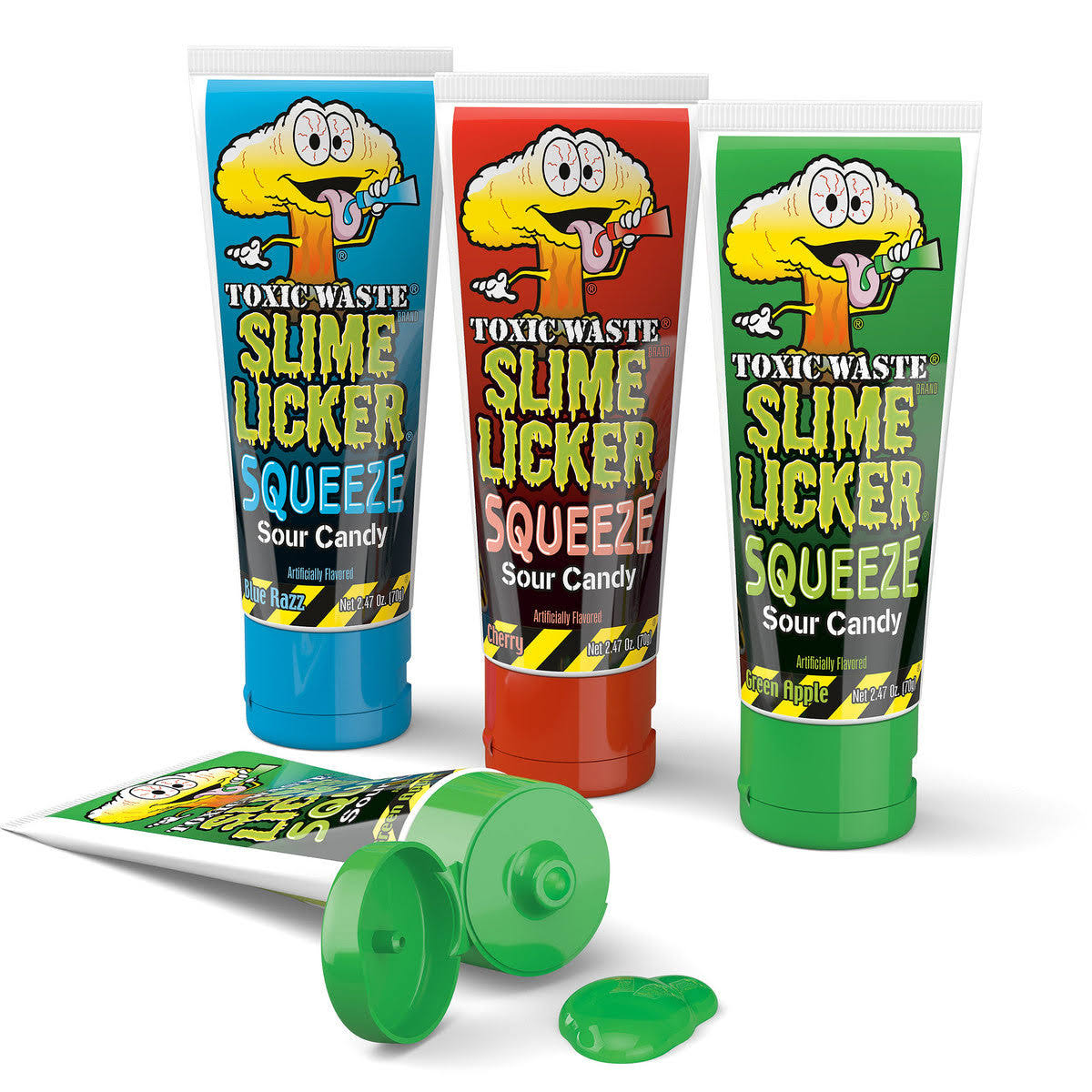 Toxic Waste Slime Licker Squeeze Sour Candy 70g