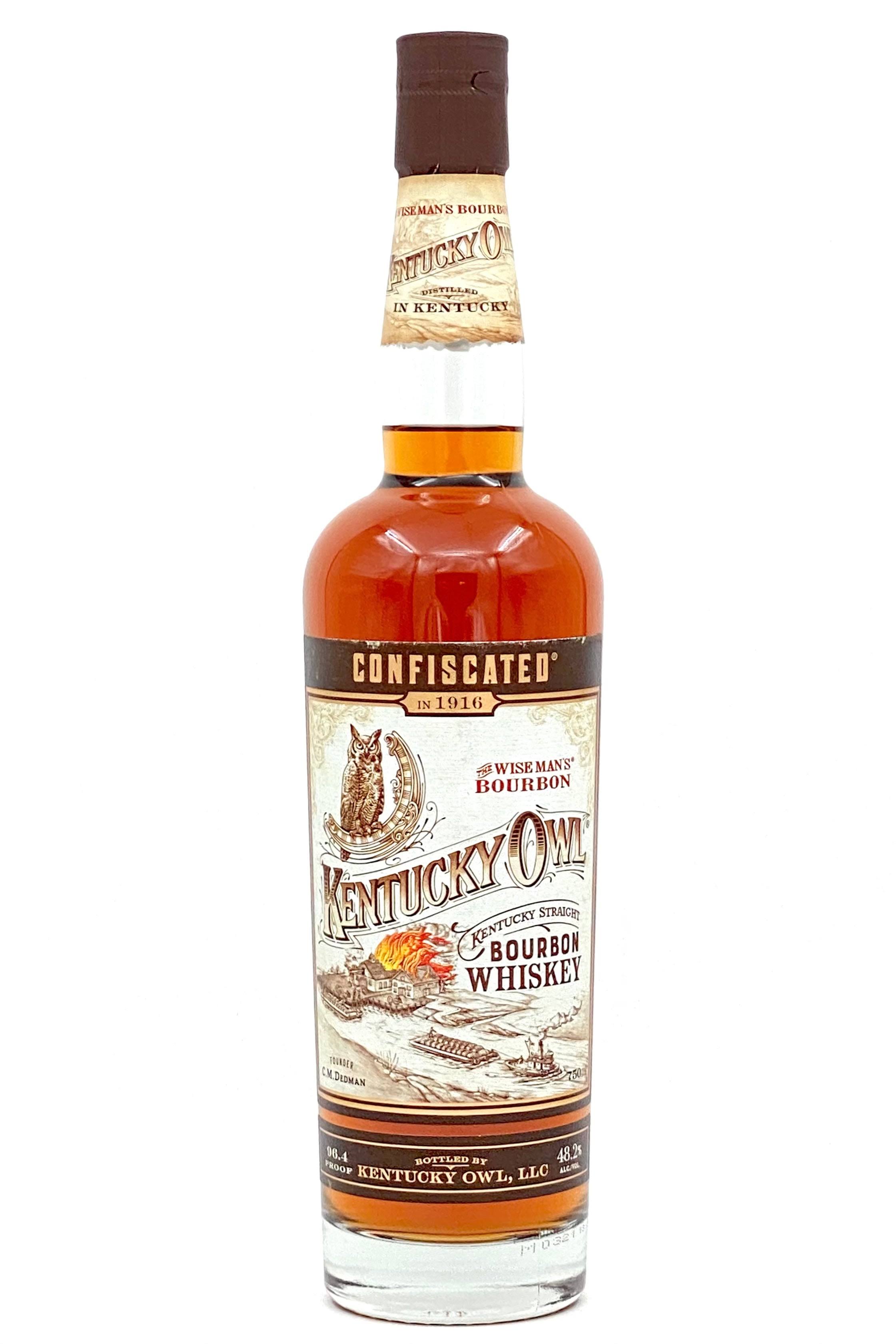 Kentucky Owl “Confiscated” Straight Bourbon Whiskey 75cl