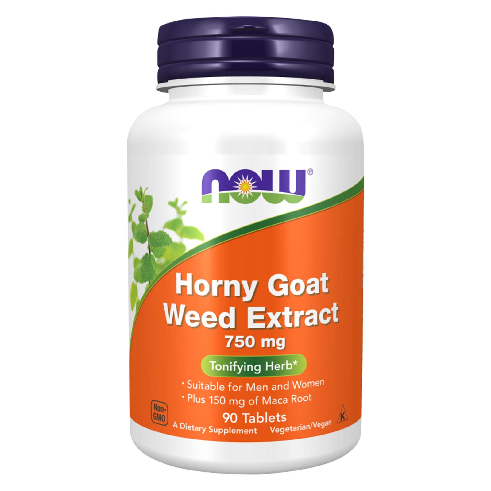 Now Horny Goat Weed Extract - 90 Tablets