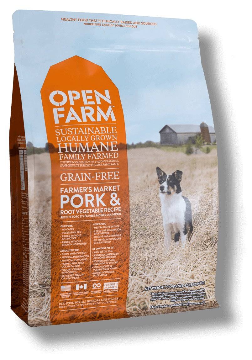 Open Farm Grain Free Dry Dog Food - Pork & Root Vegetable