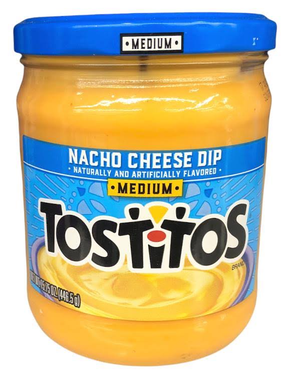 Tostitos Dip, Nacho Cheese, Medium - 15.75 oz