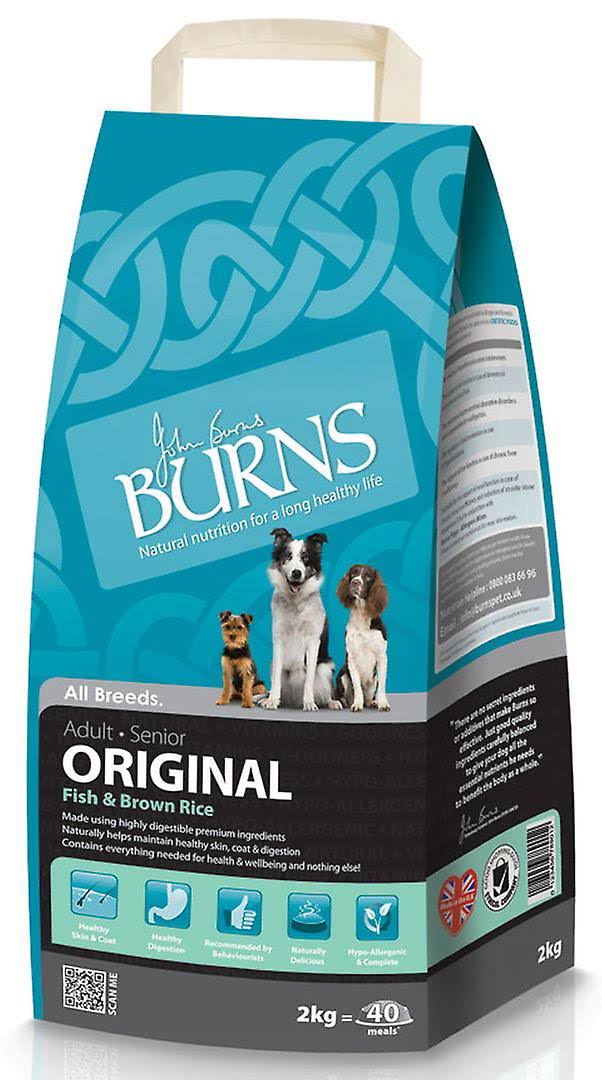 Burns Original Fish & Brown Rice Adult Dog Food - 2kg