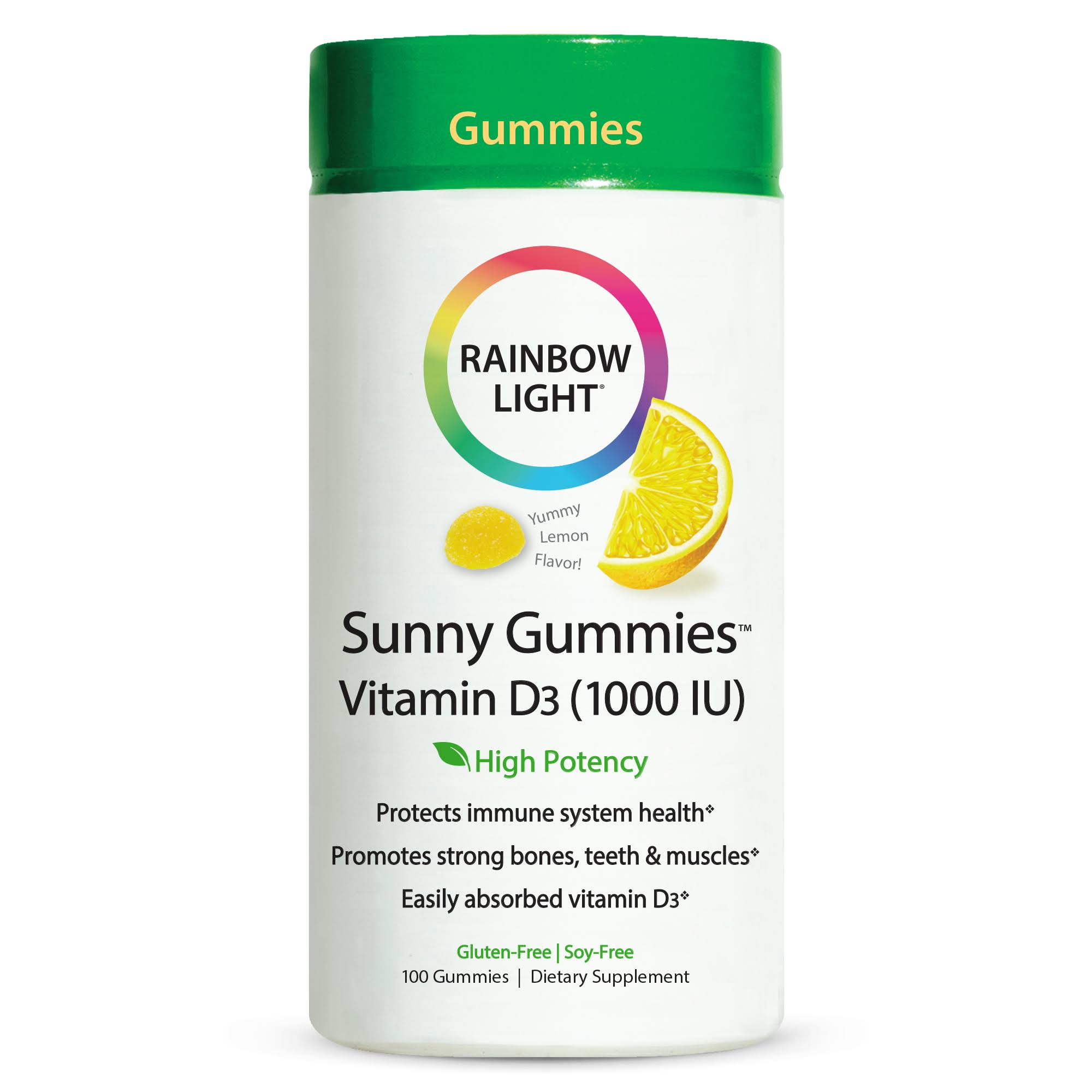 Rainbow Light Vitamin D3 Sunny Gummies - 1,000IU