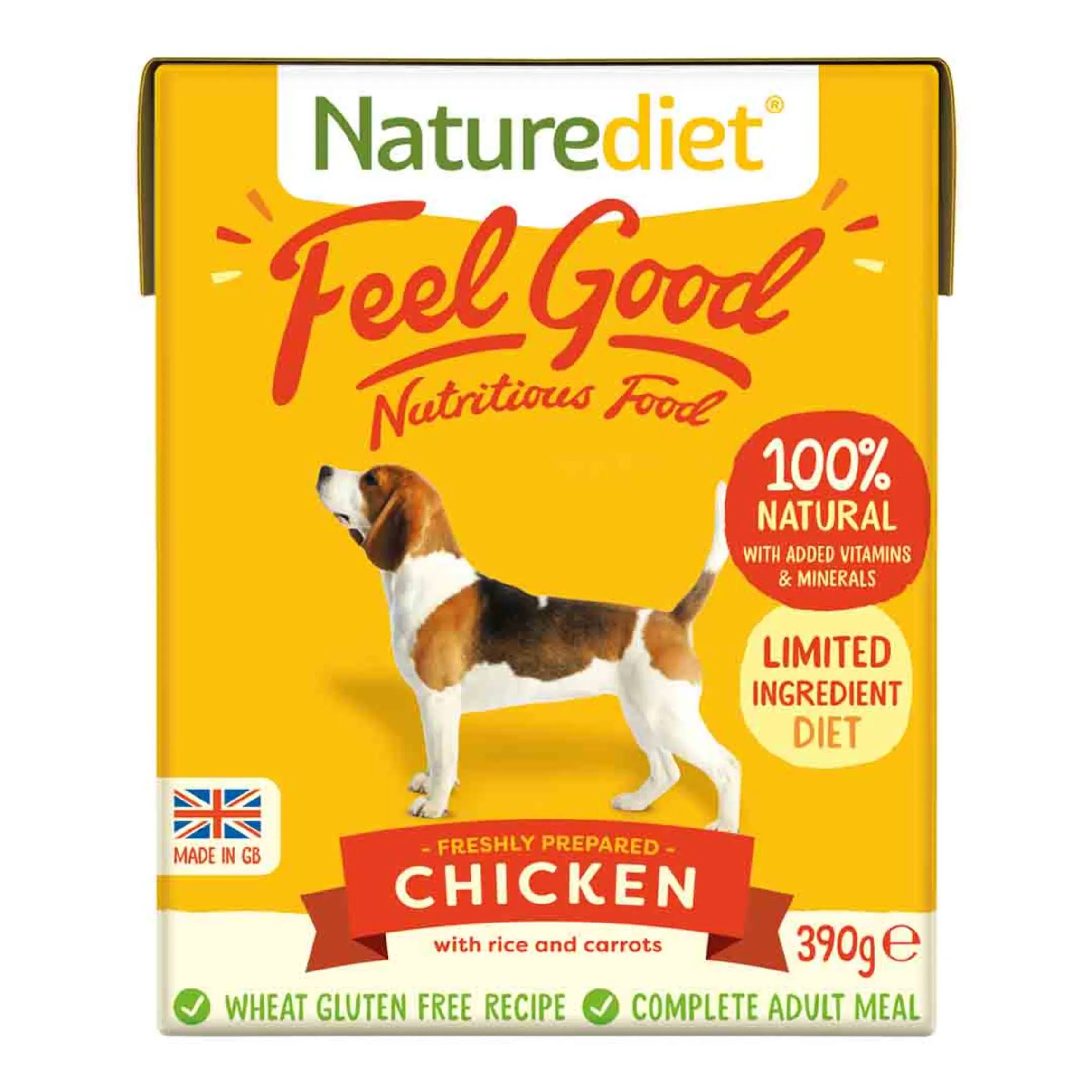 Naturediet Dog Food - Chicken, 390g