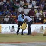 Wet outfield delays India's second T20 against Australia