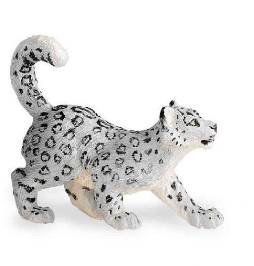 Safari Ltd Wild Safari Wildlife Snow Leopard Cub Figure
