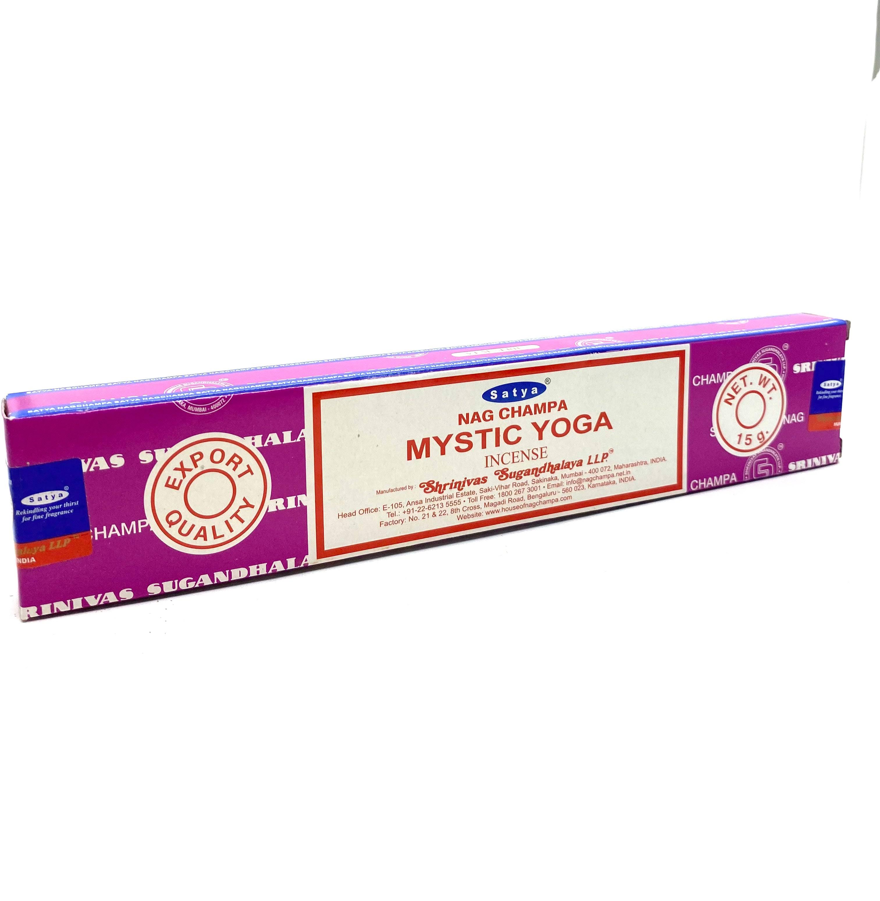 Satya Mystic Yoga Incense Sticks