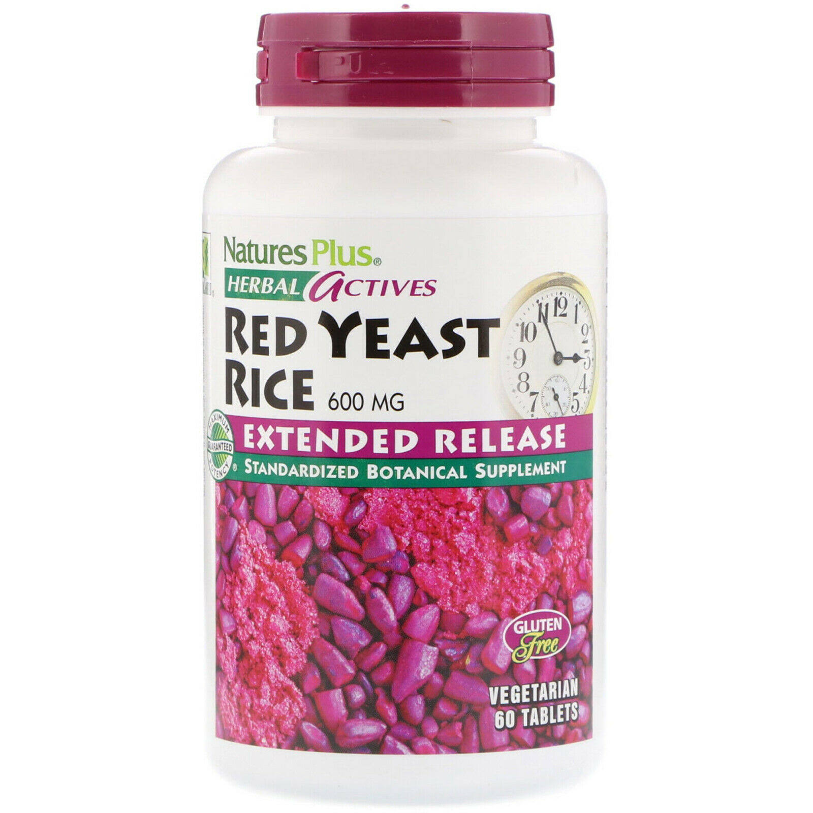 Nature's Plus Red Yeast Rice Nutritional Supplement