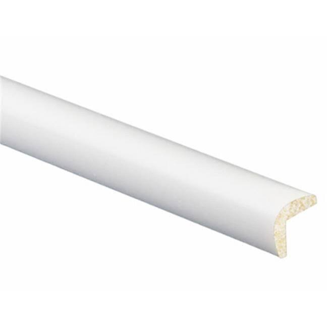 Inteplast Building 227390 8 ft. White Out Corn Molding