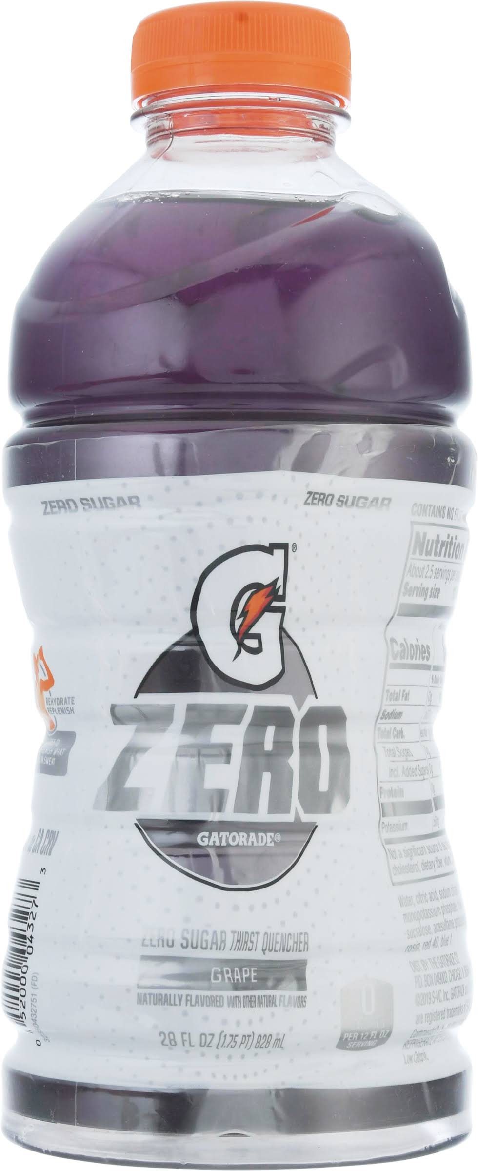 Gatorade Zero Thirst Quencher, Grape - 28 fl oz