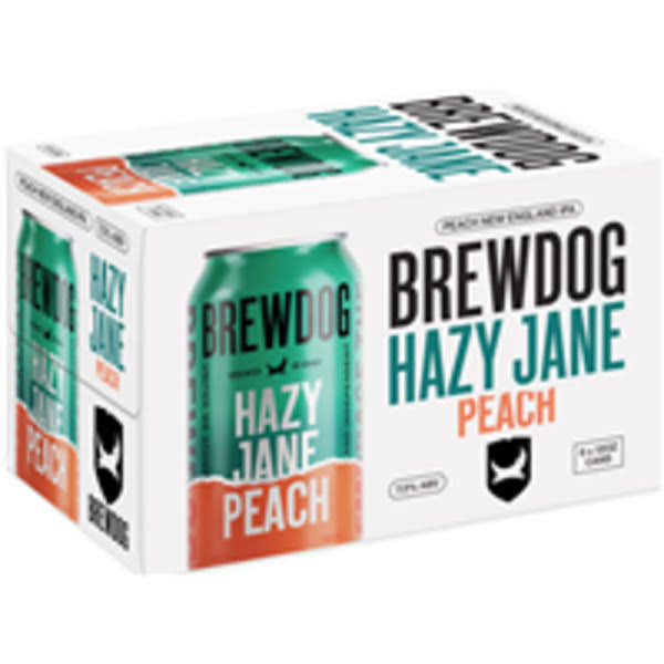 Brew Dog Hazy Jane Peach IPA - 12 fl oz