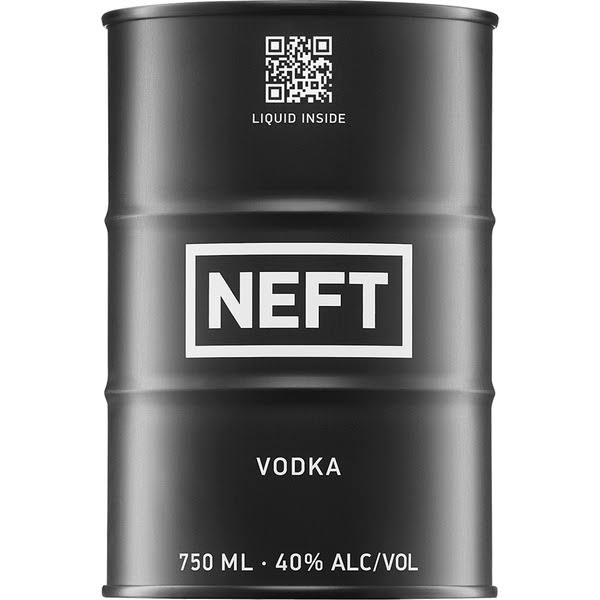 Neft Black Barrel Vodka - 750 ml