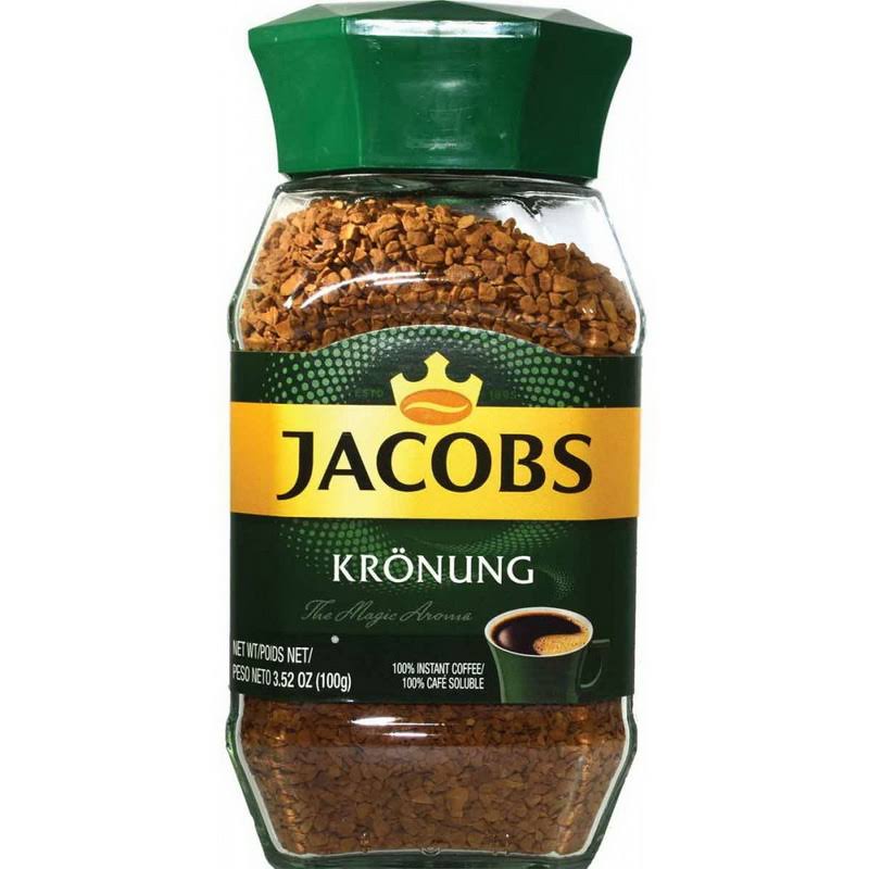 Jacobs Coffee Kronung Instant Coffee, 3.5 oz., Price/6 Pack