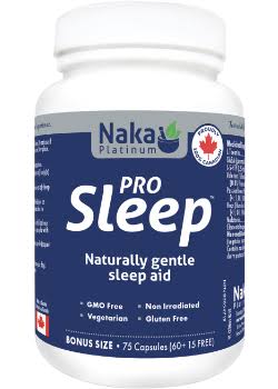 Naka Pro Sleep Aid - 75 Capsules