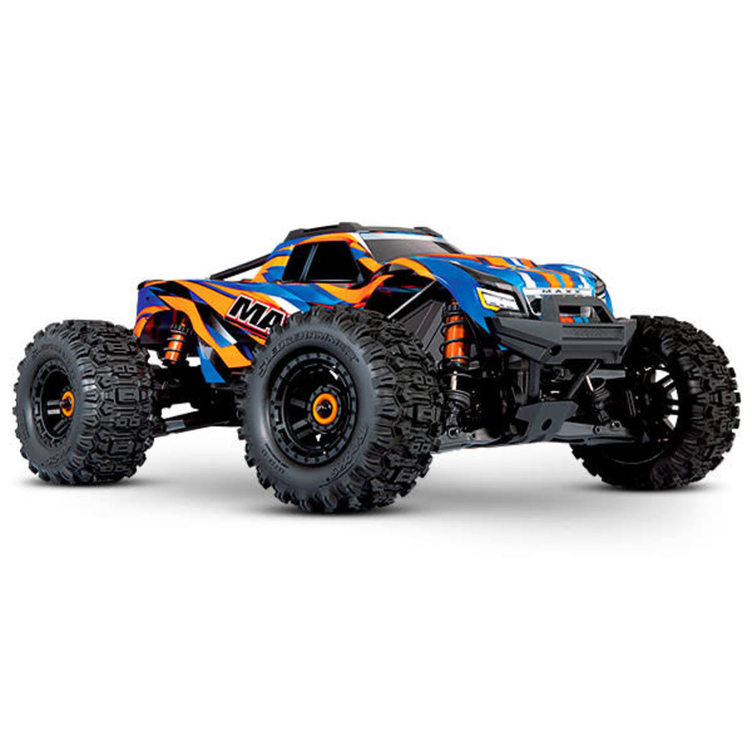 Traxxas 89086-4 Maxx V2 With Widemaxx 1/10 Electric RC Monster Truck Orange