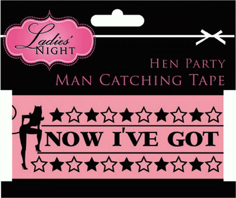 Hen night party tape decoration catching man tape, hen night accessories