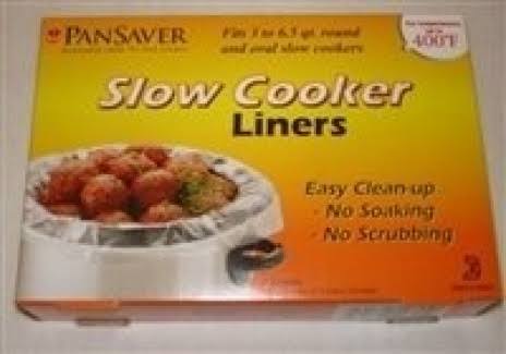 PanSaver Set of 4 Slow Cooker Liners | Bakeware | 30 Day Money Back Guarantee | Delivery Guaranteed | Free Shipping On All Orders