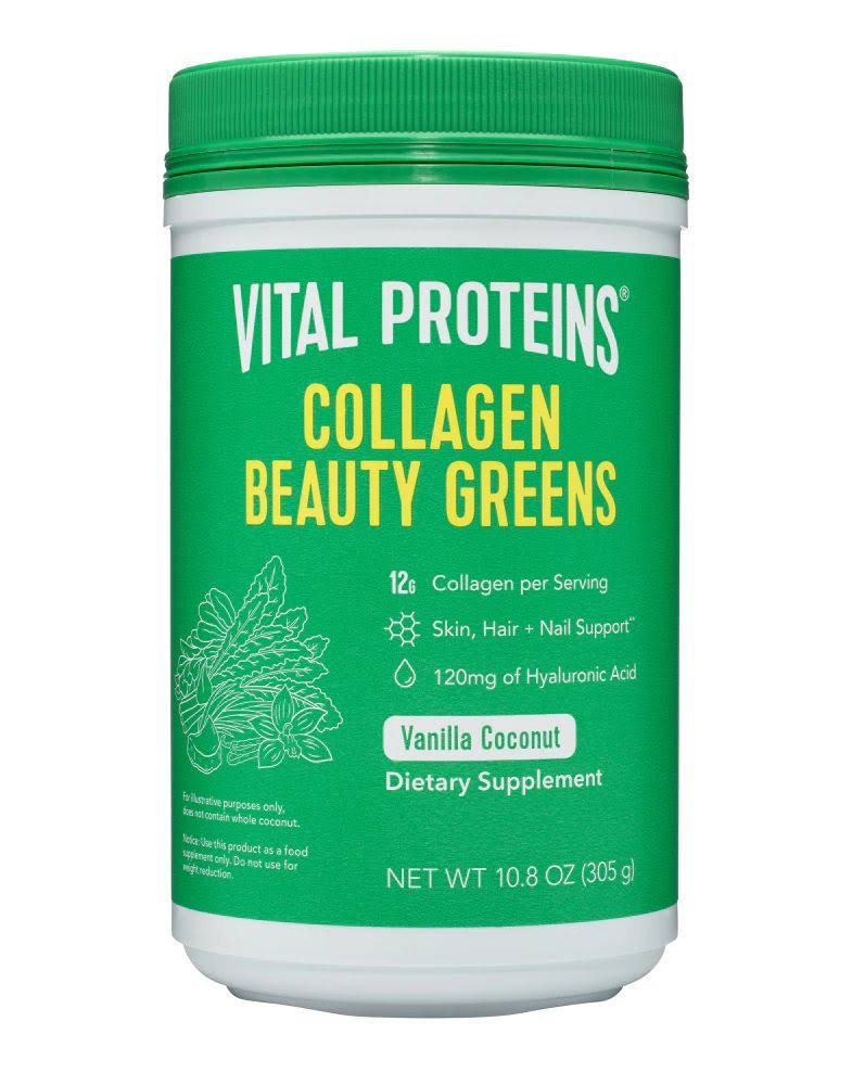 Vital Proteins Collagen Beauty Greens Vanilla Coconut 10.2 oz.