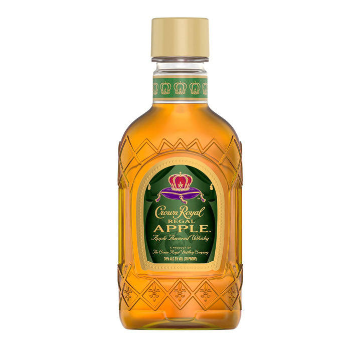 Crown Royal Whisky, Apple Flavored, Regal Apple - 200 ml