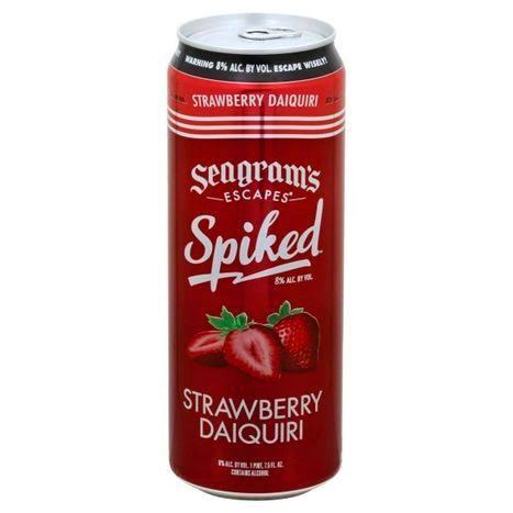 Seagrams Escapes Spiked Flavored Beer, Strawberry Daiquiri - 1 pint 7.5 fl oz