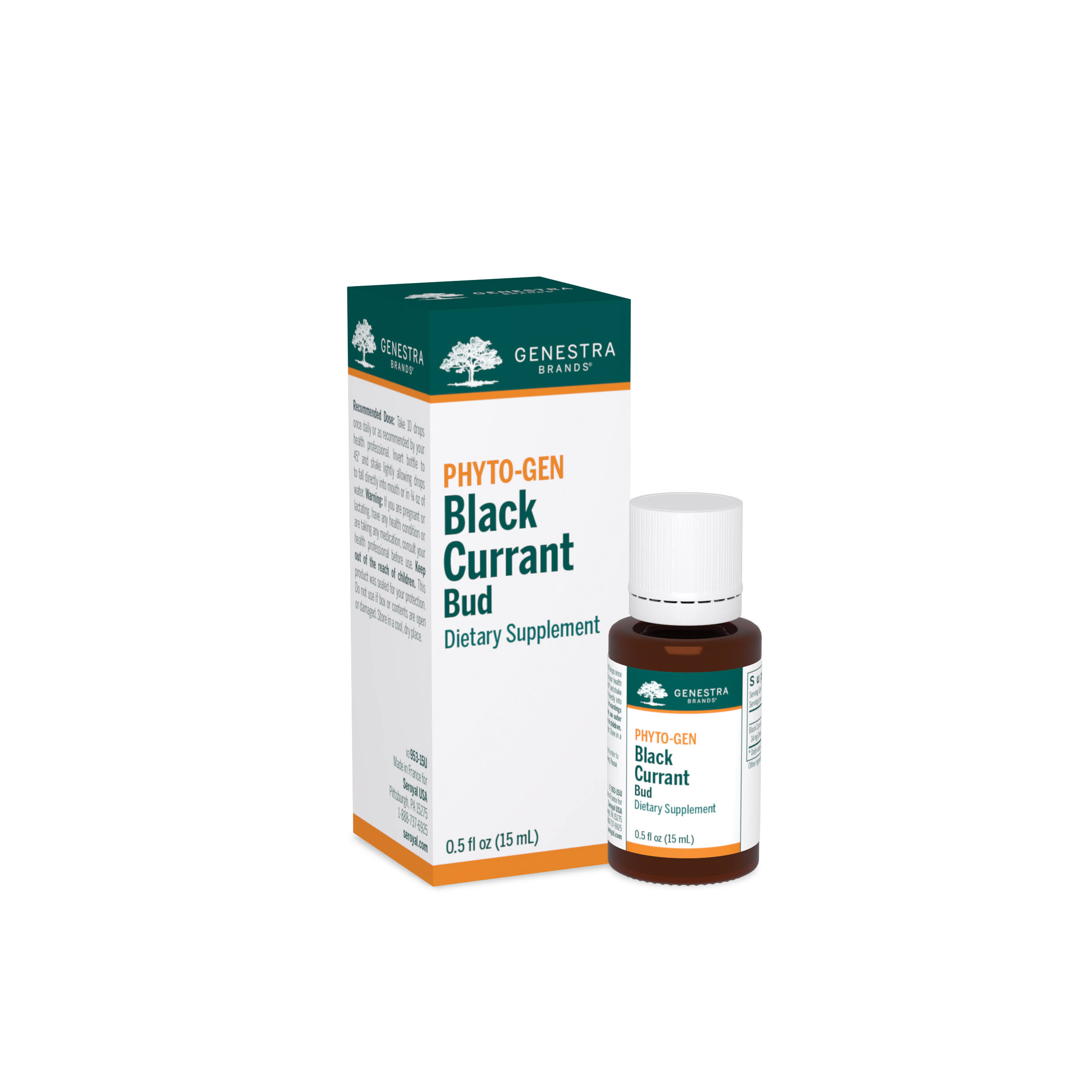 Genestra Black Currant Bud - 0.5 fl. oz (15 ml)
