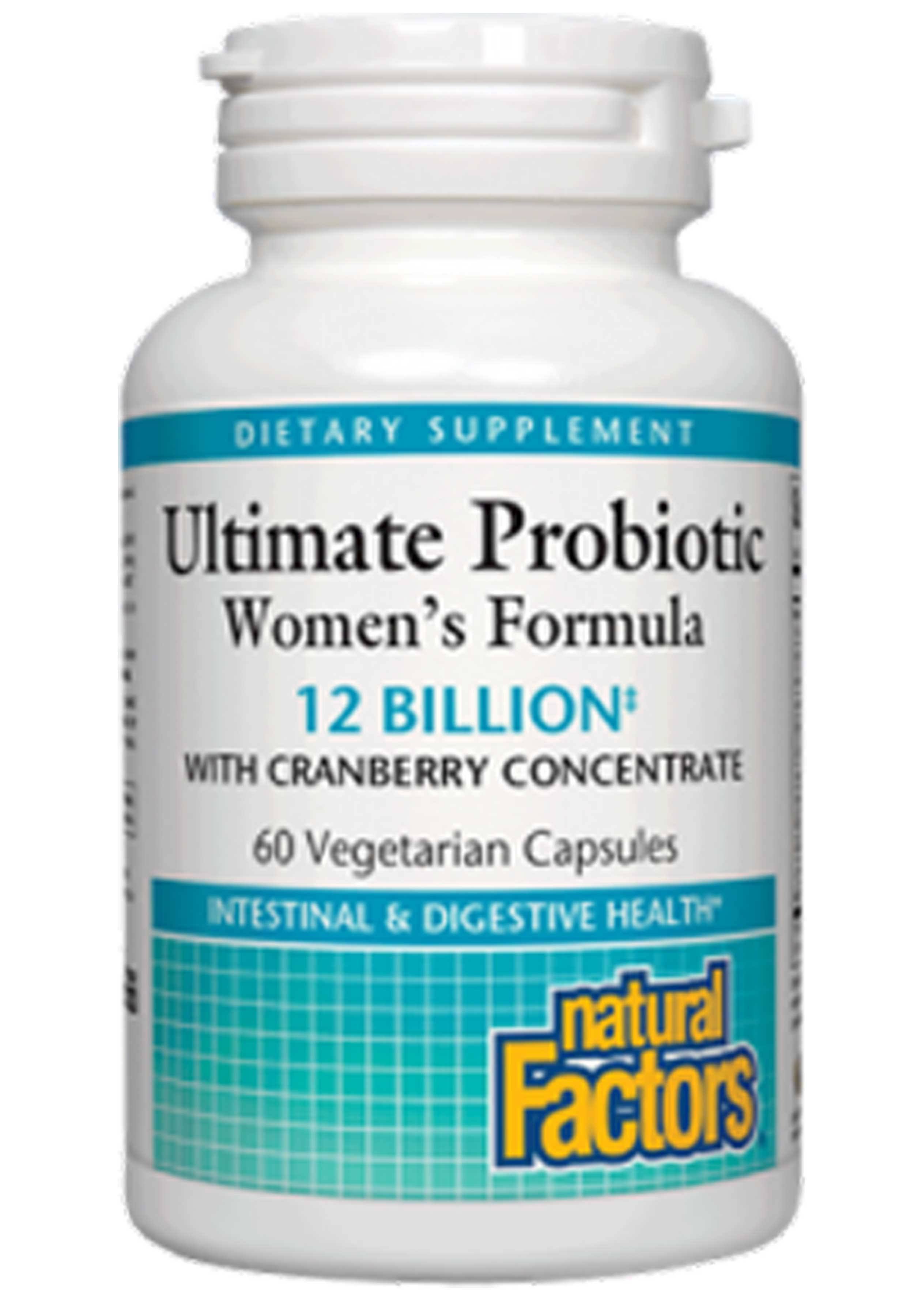 Natural Factors Ultimate Probiotic Women's Formula - 60 Capsules