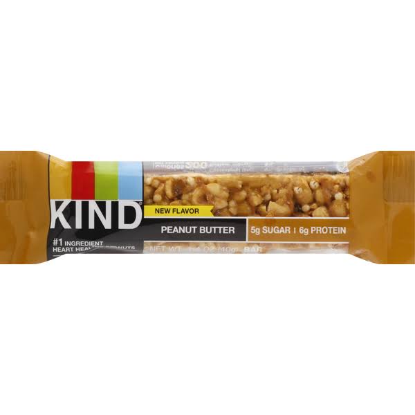 Kind Bar Peanut Butter, Case of 12 X 1.4 Oz